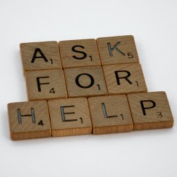 Ask for help in scrabble