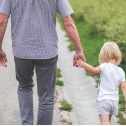 Grandfather and Grandchild