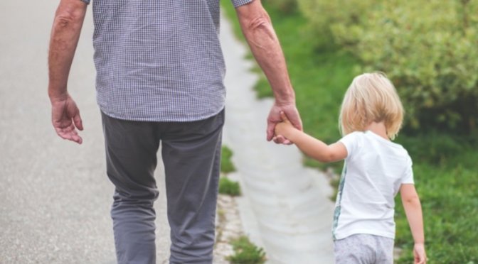 Grandfather and Grandchild