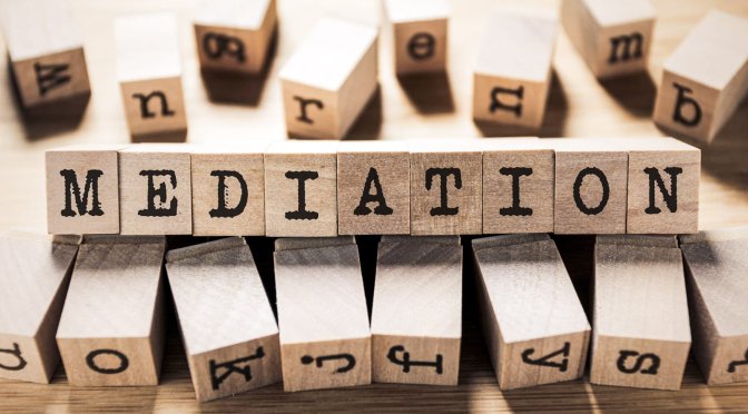 Mediation Jenga Letter Blocks