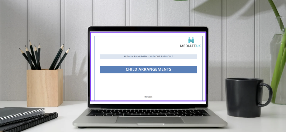 Child Arrangements Plan