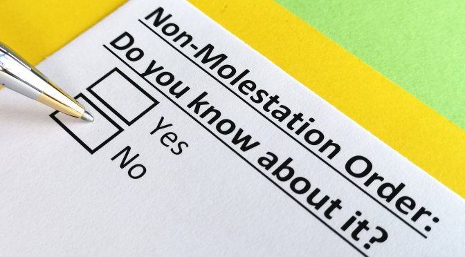 Non Molestation Order