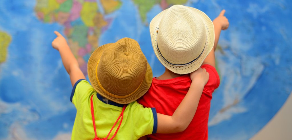 Little Boys Travelling abroad