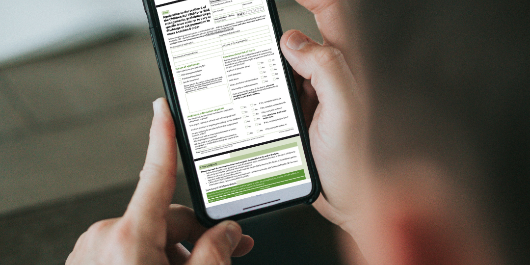 C100 application on a mobile phone